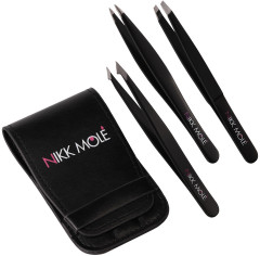 Набор пинцетов для бровей в чехле - Фото 11
