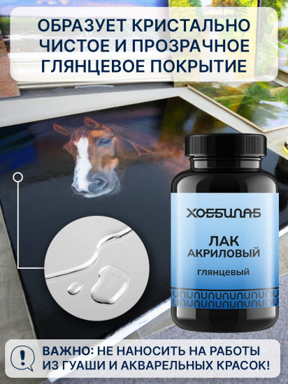 Лак акриловый глянцевый