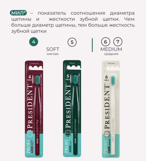 Щетка зубная «Profi Super soft 6000»