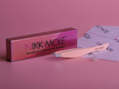 Пинцет для бровей классический широкий - Фото 4