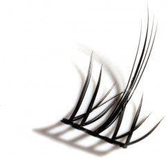 Набор пучковых накладных ресниц «Mix №8 Romantic» - Фото 7