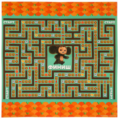 Настольная игра-ходилка «Чебурашка» - Фото 1