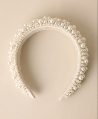 Ободок с жемчугом - Фото 1