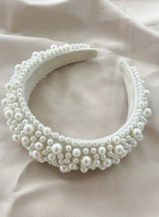 Ободок с жемчугом - Фото 2