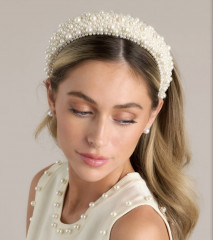 Ободок с жемчугом - Фото 3