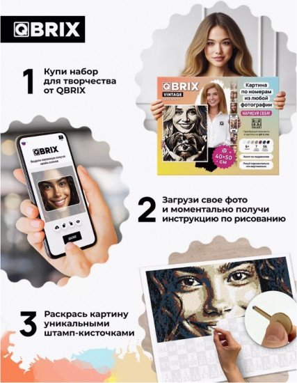Картина по номерам «Vintage»