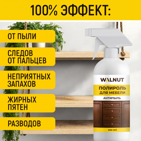 Полироль для мебели «Антипыль»