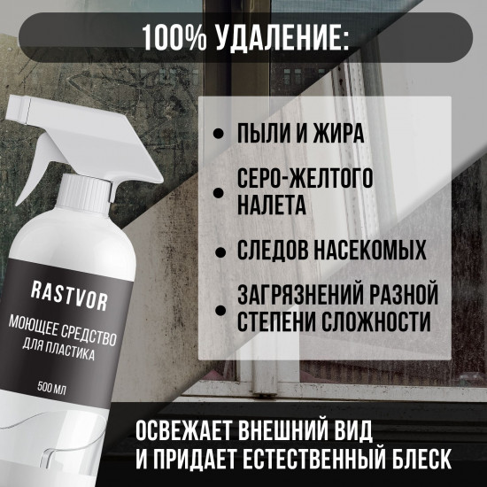 Средство моющее для пластиковых поверхностей