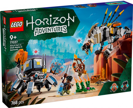Конструктор LEGO 77037 Элой и Варл сражаются со скарабом и пилозубом