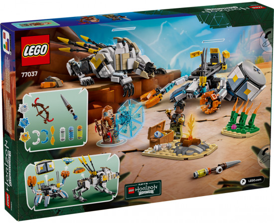 Конструктор LEGO 77037 Элой и Варл сражаются со скарабом и пилозубом