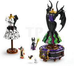 Конструктор Disney 43262 Платья Малефисенты и Круэллы де Виль. Maleficent's and Cruella De Vil's Dresses - Фото 6