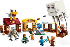 Конструктор Minecraft 21273 Нападение шара-гаста на деревню. The Ghast Balloon Village Attack - Фото 4