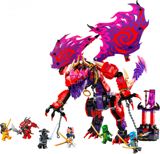 Конструктор LEGO 71832 Громоклык Дракона Хаоса