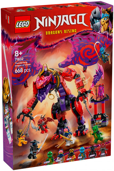 Конструктор LEGO 71832 Громоклык Дракона Хаоса