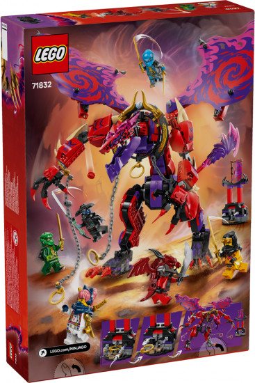 Конструктор LEGO 71832 Громоклык Дракона Хаоса
