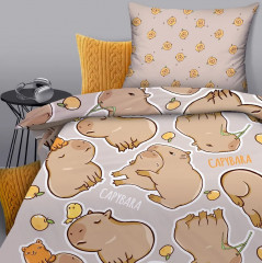 Комплект детского постельного белья «Капибара» - Фото 1