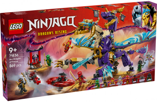 Конструктор LEGO 71836 Дуговой дракон концентрации