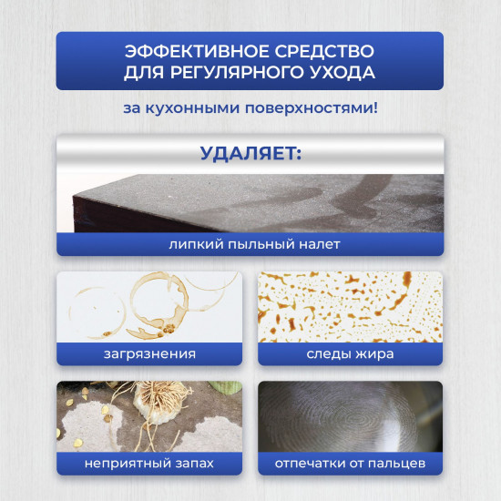 Средство для мытья кухонных фасадов и очистки холодильника
