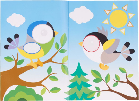 Книжка «Лесные жители»