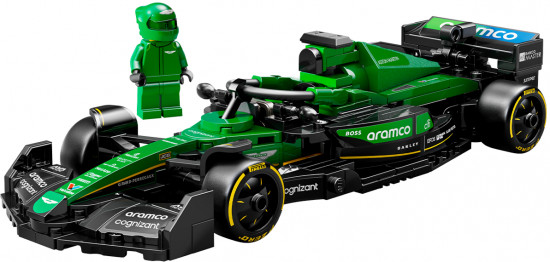Конструктор LEGO 77245 Болид Aston Martin Aramco F1® AMR24