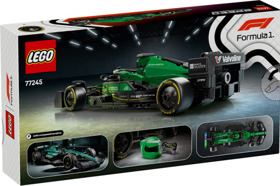 Конструктор LEGO 77245 Болид Aston Martin Aramco F1® AMR24