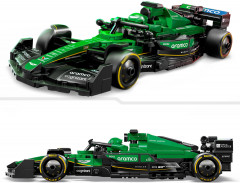 Конструктор Speed Champions 77245 Болид Aston Martin Aramco F1® AMR24. Aston Martin Aramco F1® AMR24 Race Car - Фото 4