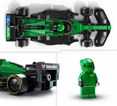 Конструктор Speed Champions 77245 Болид Aston Martin Aramco F1® AMR24. Aston Martin Aramco F1® AMR24 Race Car - Фото 5