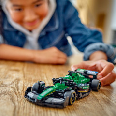 Конструктор Speed Champions 77245 Болид Aston Martin Aramco F1® AMR24. Aston Martin Aramco F1® AMR24 Race Car - Фото 9