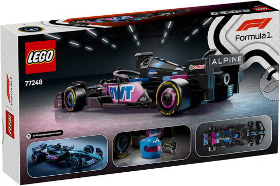 Конструктор LEGO 77248 Болид BWT Alpine F1® Team A524