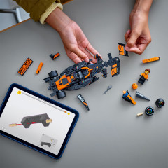 Конструктор Speed Champions 77251 Болид McLaren F1® Team MCL38. McLaren F1® Team MCL38 Race Car - Фото 11