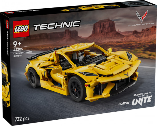 Конструктор LEGO 42205 Шевроле Корвет Стингрей