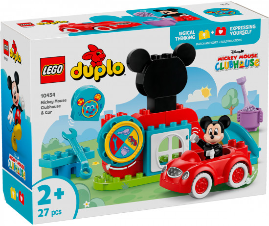 Конструктор LEGO 10454 Клуб Микки Мауса и машина