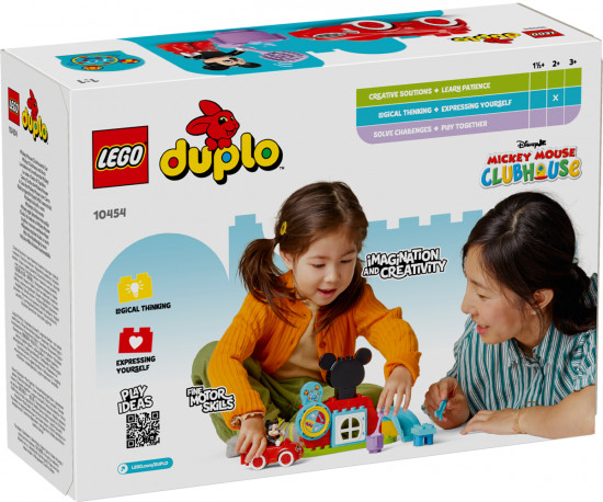 Конструктор LEGO 10454 Клуб Микки Мауса и машина