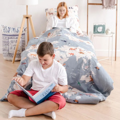 Комплект детского постельного белья «География» - Фото 7