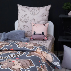 Комплект детского постельного белья «Хиппо» - Фото 4