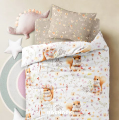 Комплект детского постельного белья «Белочки» - Фото 1