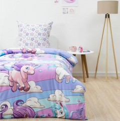 Комплект детского постельного белья «Среди зефирных облаков» - Фото 5