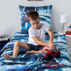 Комплект детского постельного белья «Русские гонки» - Фото 3