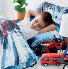 Комплект детского постельного белья «Русские гонки» - Фото 4