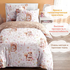 Комплект детского постельного белья «Лесная красавица» - Фото 1