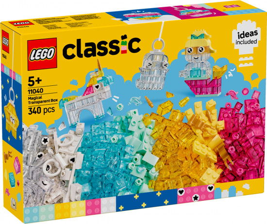 Конструктор LEGO 11040 Набор прозрачного волшебства