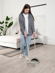 Набор для уборки «Совок-ловушка с щеткой на длинной ручке» - Фото 8