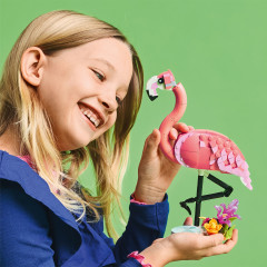 Конструктор Creator 31170 Дикие животные: Розовый фламинго. Wild Animals: Pink Flamingo - Фото 8