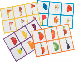 Лото для малышей «Что в корзинке? Найди половинку» - Фото 1