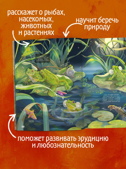 Секреты животных озера. Визуальная энциклопедия