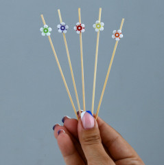 Набор шпажек для канапе «Ромашки» - Фото 3