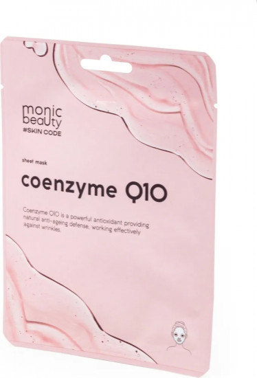 Маска для лица тканевая с коэнзимом Q10 «Coenzyme Q10»