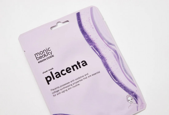 Маска для лица тканевая с экстрактом плаценты «Placenta»