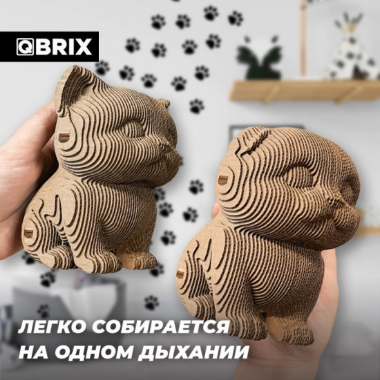 3D пазл «Три котика»