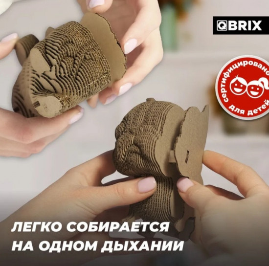 3D пазл «Три щенка»